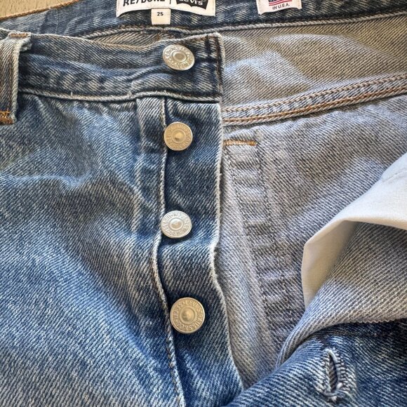 Levis Re/Done Two Tone jeans 25 - Picture 3 of 10